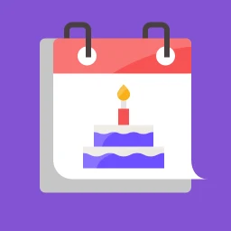Birthday Calendar & Events 아이콘